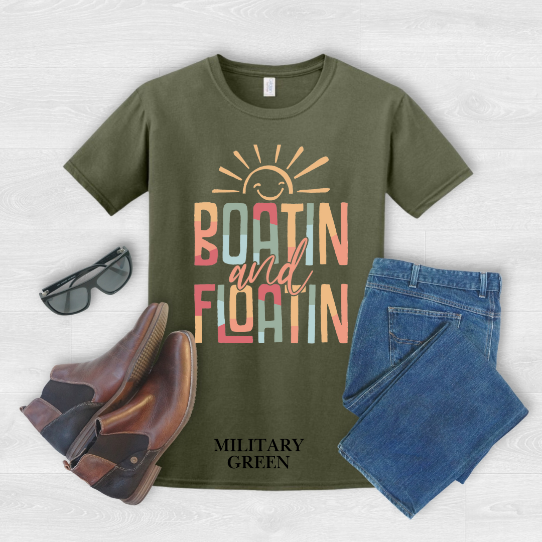 "Boat In Float In" Tee