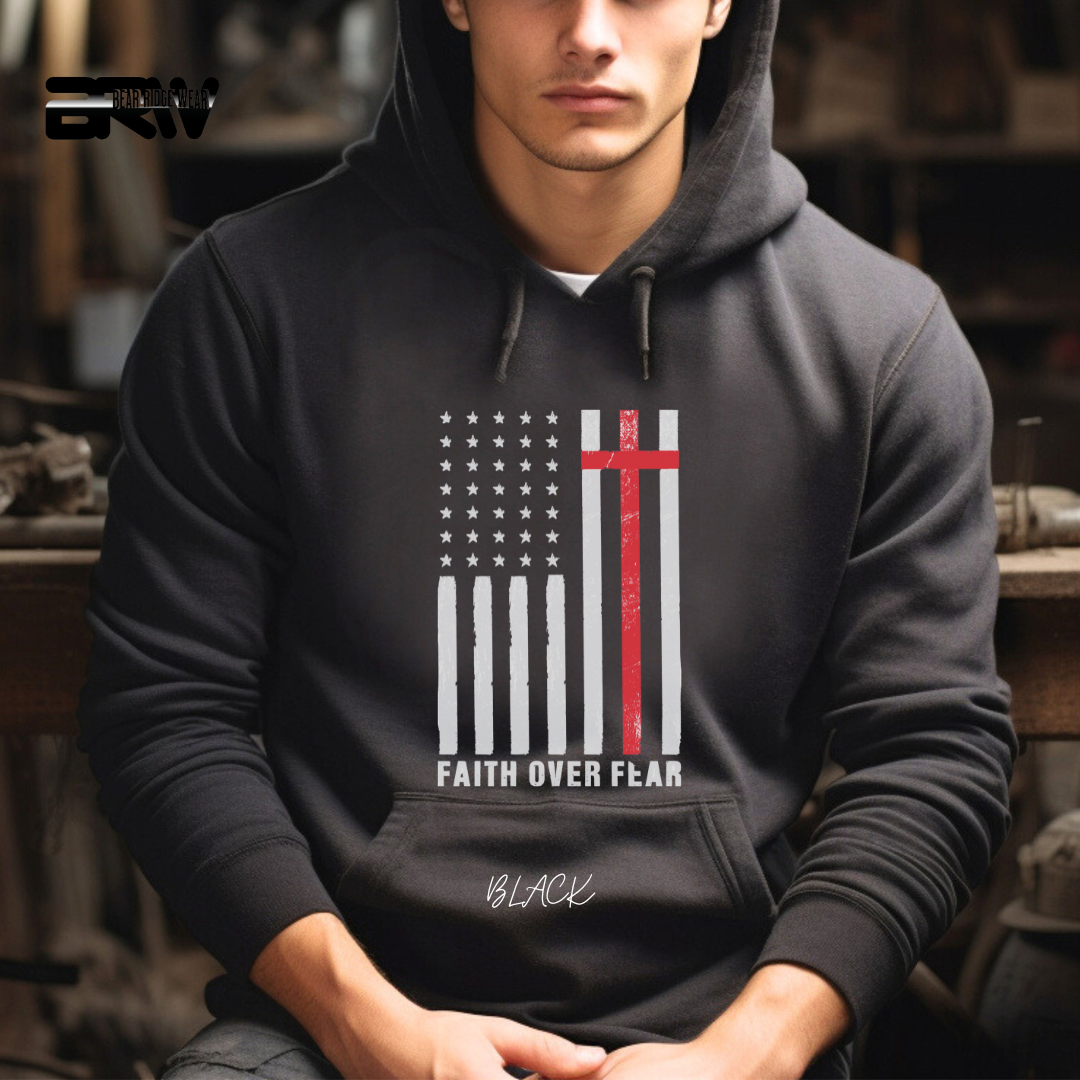'Faith Over Fear' Faith Hoodie
