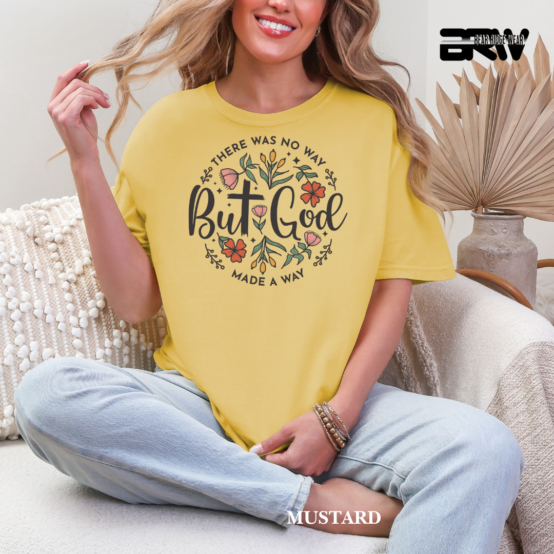 'But God' Faith Tee