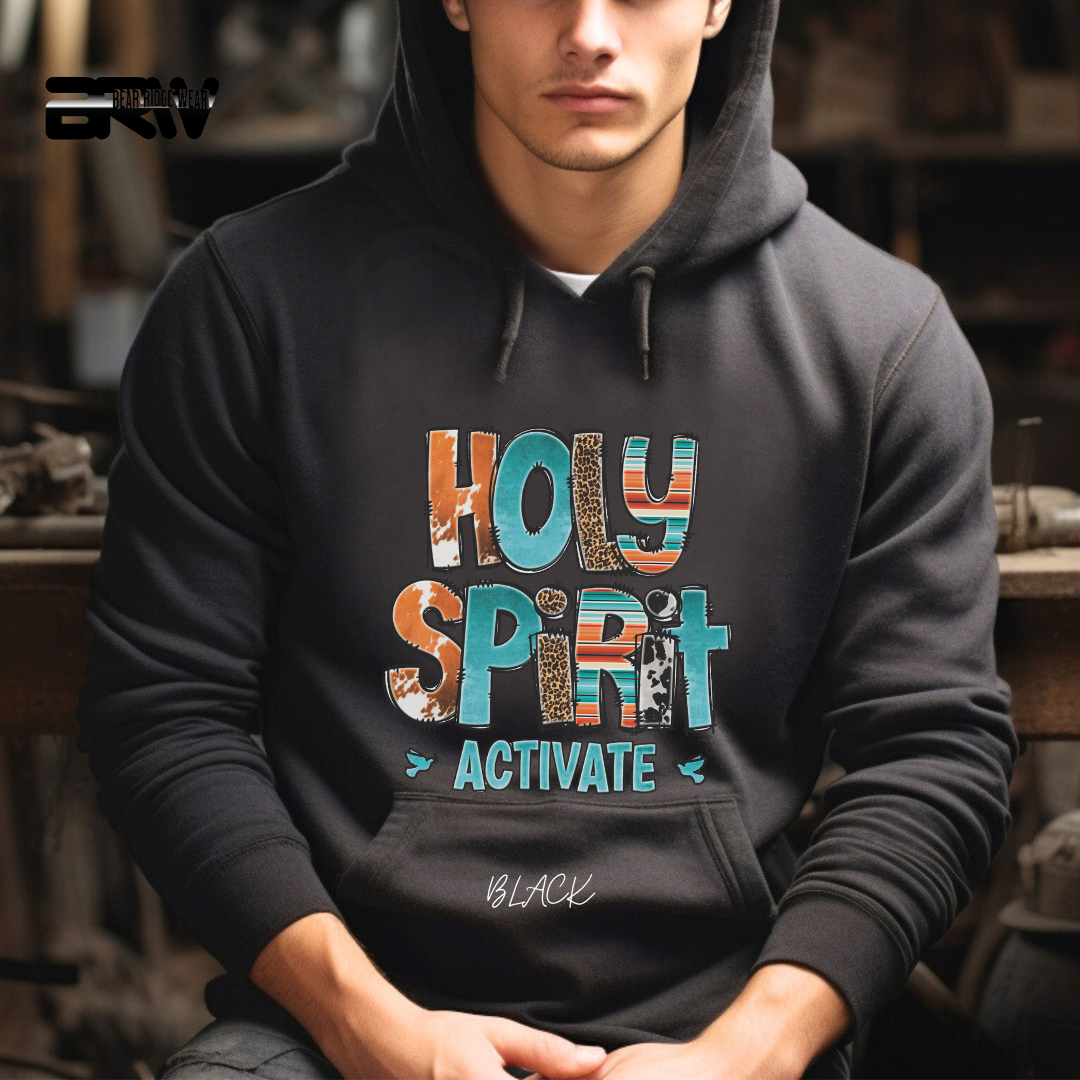 'Holy Spirit Activate' Faith Hoodie
