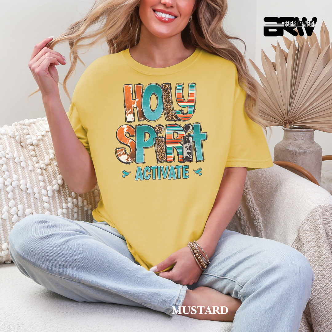 'Holy Spirit Activate' Faith Tee