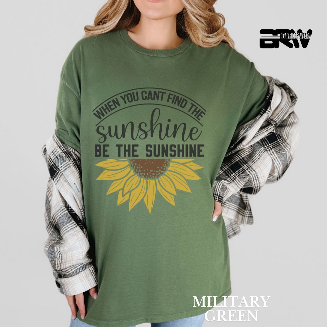 'When You Can't Find Sunshine' Summer Tee