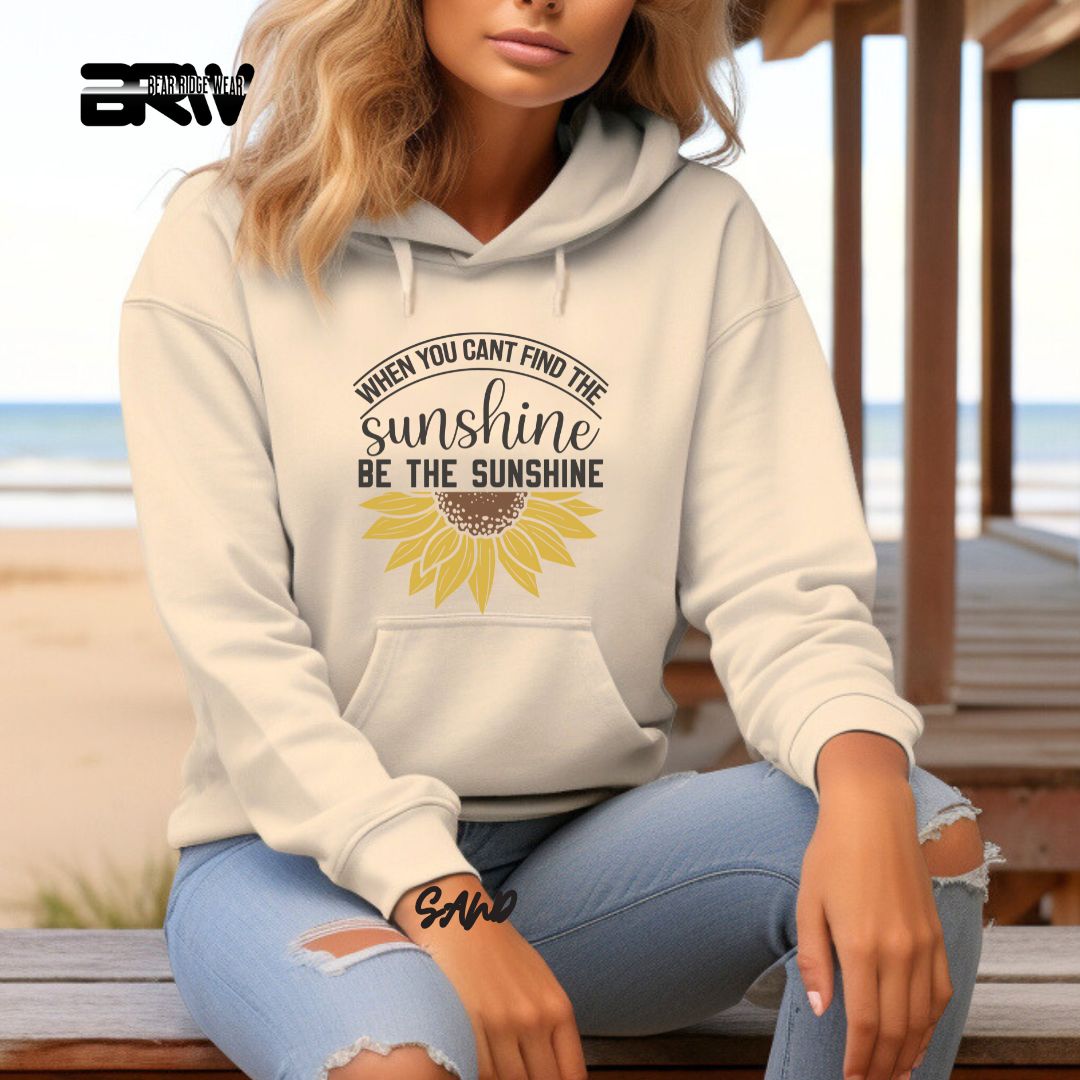 'When You Can't Find Sunshine' Summer Hoodie