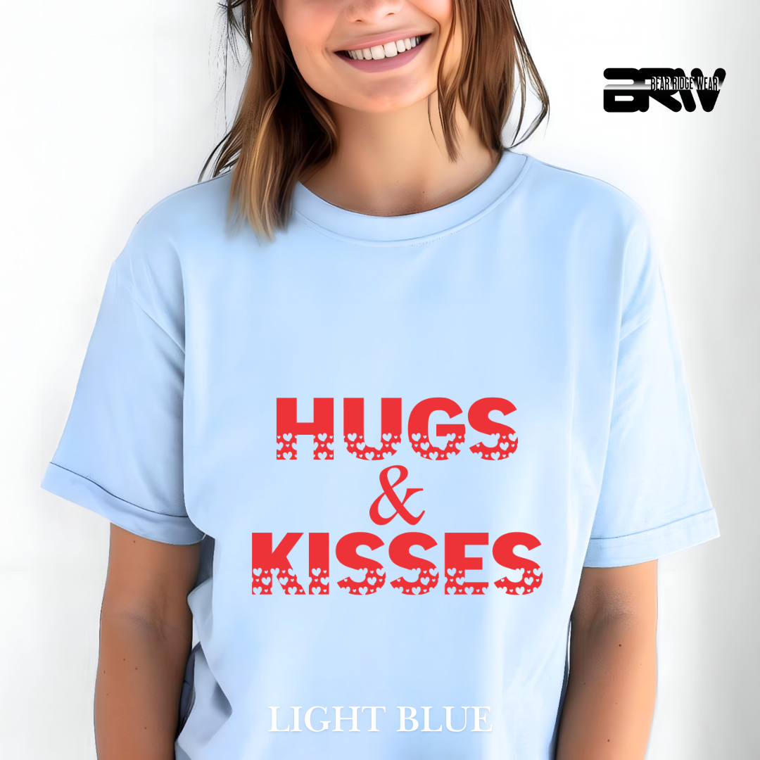 ‘Hugs and Kisses’ Red Tee