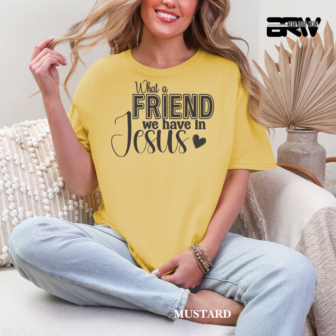 'What A Friend We Have In Jesus' Faith Tee