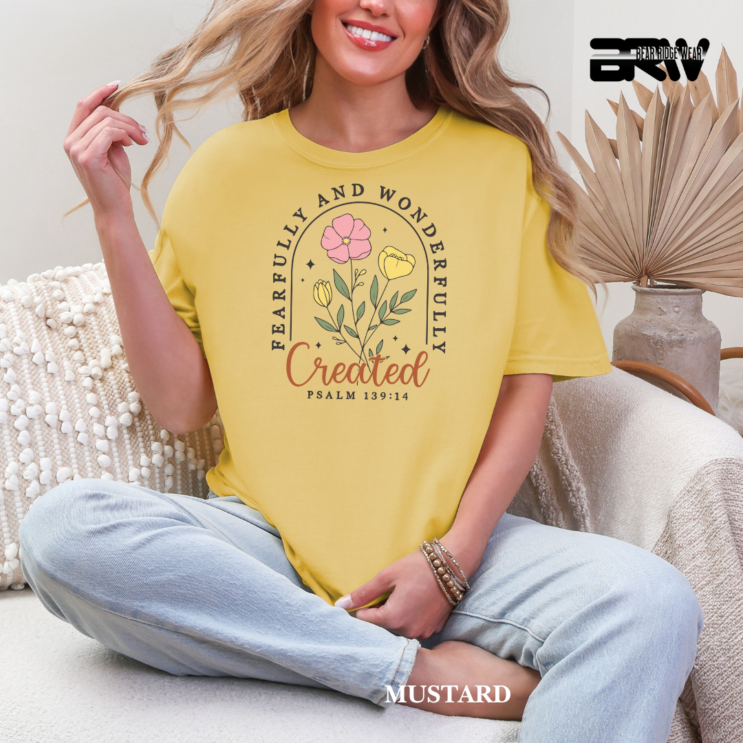 'Fearfully Created' Faith Tee