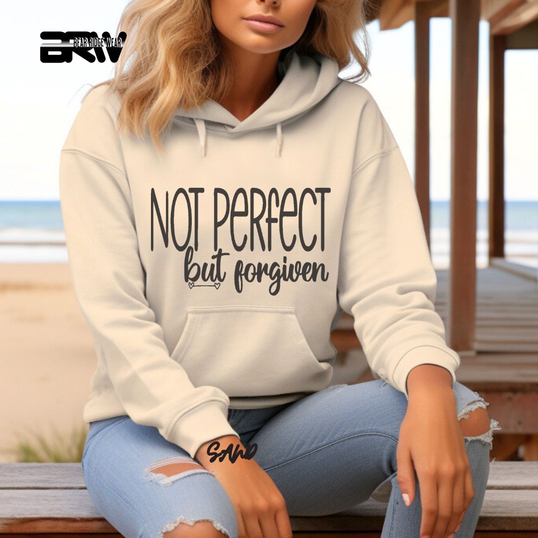 'Not Perfect But Forgiven'  Faith Hoodie