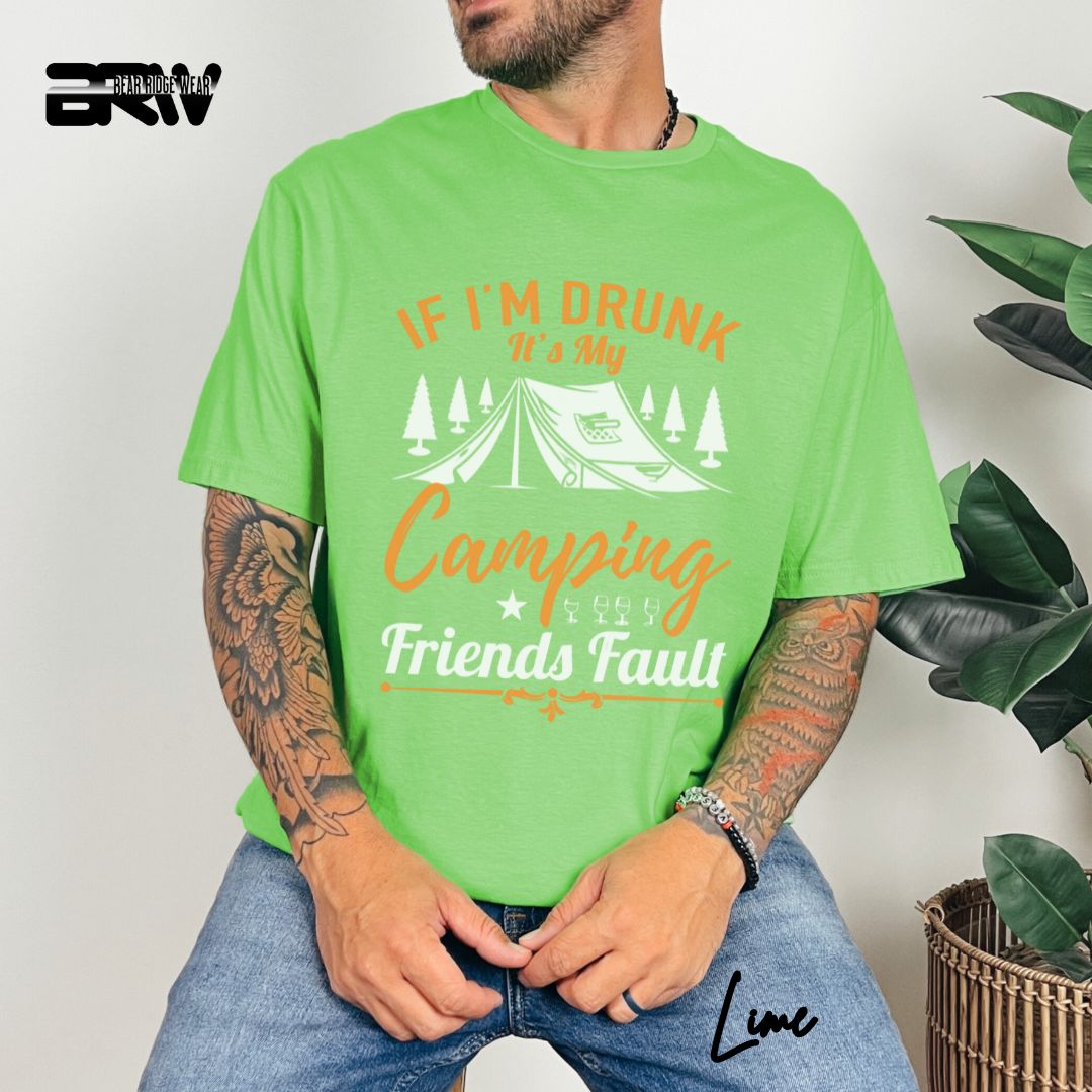 'If I'm Drunk' Summer T- Shirt For Men